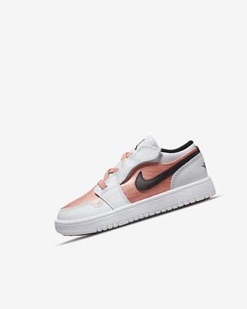 Zapatos Nike Jordan 1 Low Alt Niño Blancas Negras | CO4670