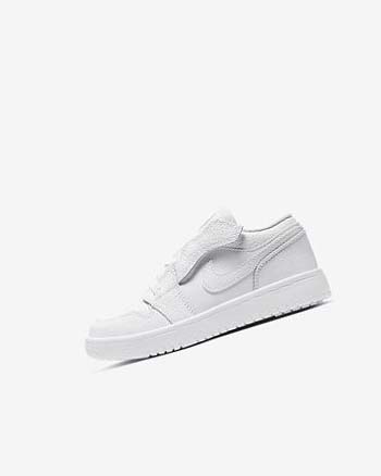 Zapatos Nike Jordan 1 Low Alt Niño Blancas Blancas Blancas | CO5451