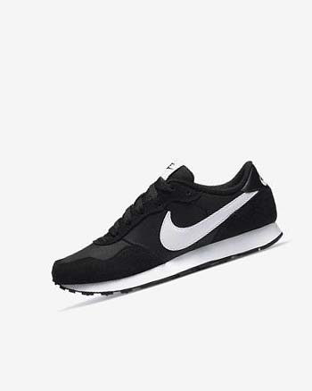 Zapatos Nike MD Valiant Niña Negras Blancas | CO4625
