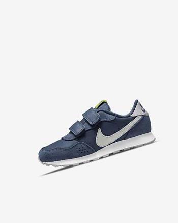 Zapatos Nike MD Valiant Niño Azul Marino Verde Gris | CO4582