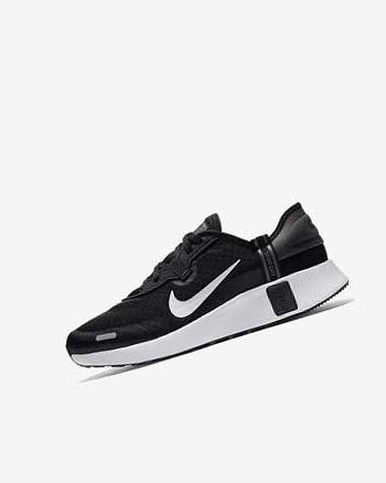 Zapatos Nike Reposto Niña Negras Gris Oscuro Gris Blancas | CO4698
