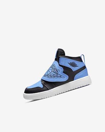 Zapatos Nike Sky Jordan 1 Niño Negras Blancas Azules | CO4619