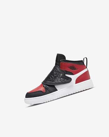 Zapatos Nike Sky Jordan 1 Niño Negras Rojas Blancas Gris Oscuro | CO5180