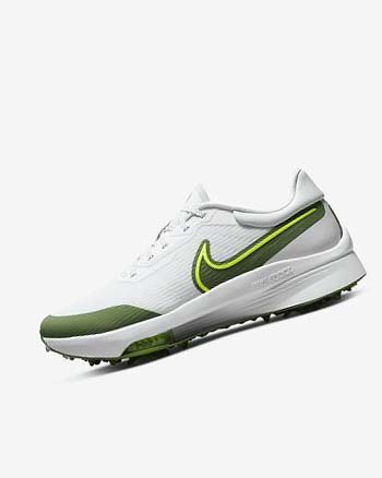 Zapatos de Golf Nike Air Zoom Infinity Tour NEXT% Hombre Blancas Plateadas | CO2267