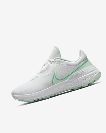 Zapatos de Golf Nike Infinity Pro 2 Hombre Blancas Turquesa Verde Menta | CO1102