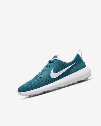 Zapatos de Golf Nike Roshe G Jr. Niña Negras Blancas | CO4568