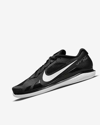 Zapatos de Tenis Nike Court Air Zoom Vapor Pro Hombre Negras Blancas | CO2498