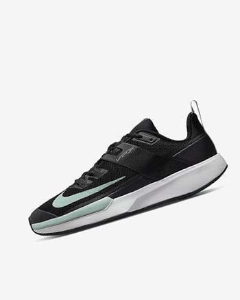 Zapatos de Tenis Nike Court Vapor Lite Hombre Negras Gris Oscuro Blancas Verde Menta | CO2915