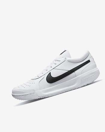 Zapatos de Tenis Nike Court Zoom Lite 3 Hombre Blancas Negras | CO4502
