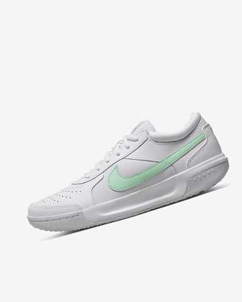 Zapatos de Tenis Nike Court Zoom Lite 3 Mujer Blancas Verde Menta | CO4774